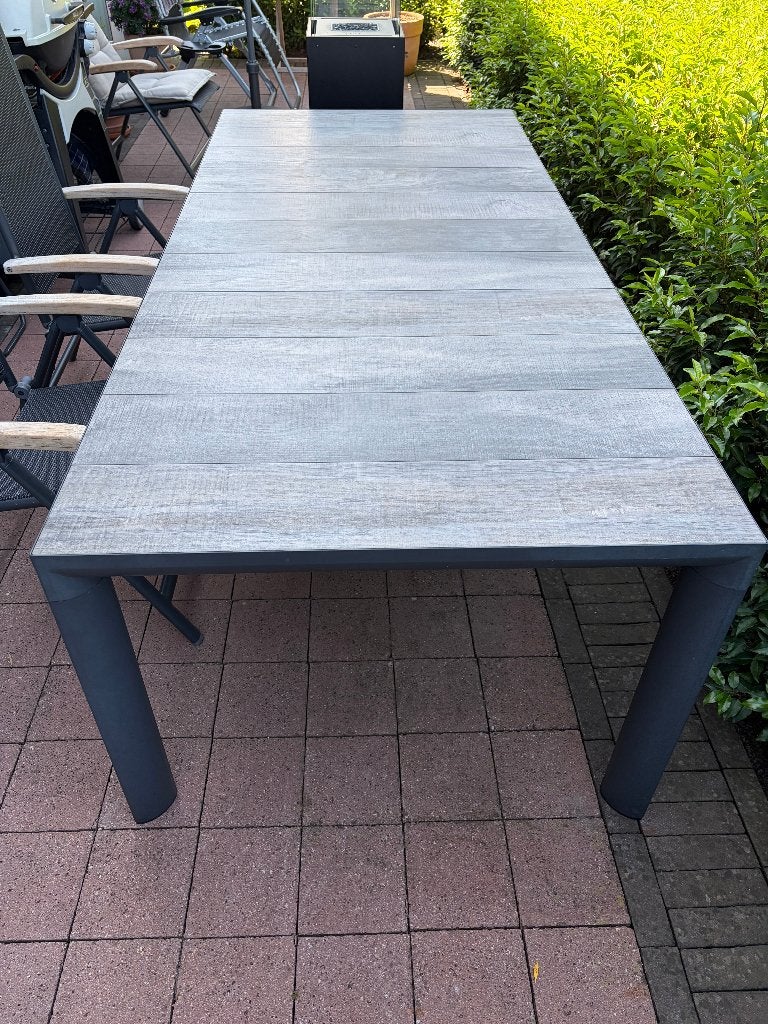 Eettafel voor buiten, Ophalen, Overige materialen, Eettafel, 6 zitplaatsen
