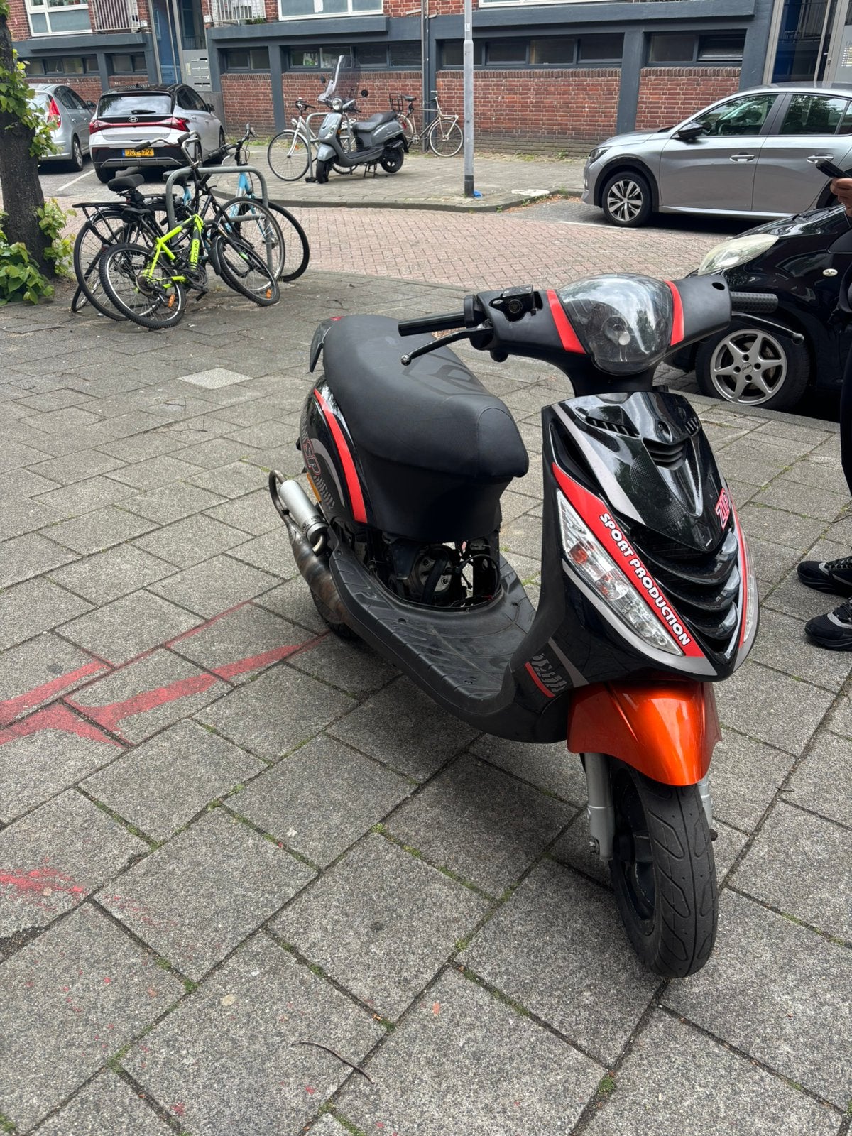 Zip sp h2o 70cc stage 6 hoogtoerig sprint, Fietsen en Brommers, Brommeronderdelen | Scooters, Ophalen of Verzenden, Zo goed als nieuw