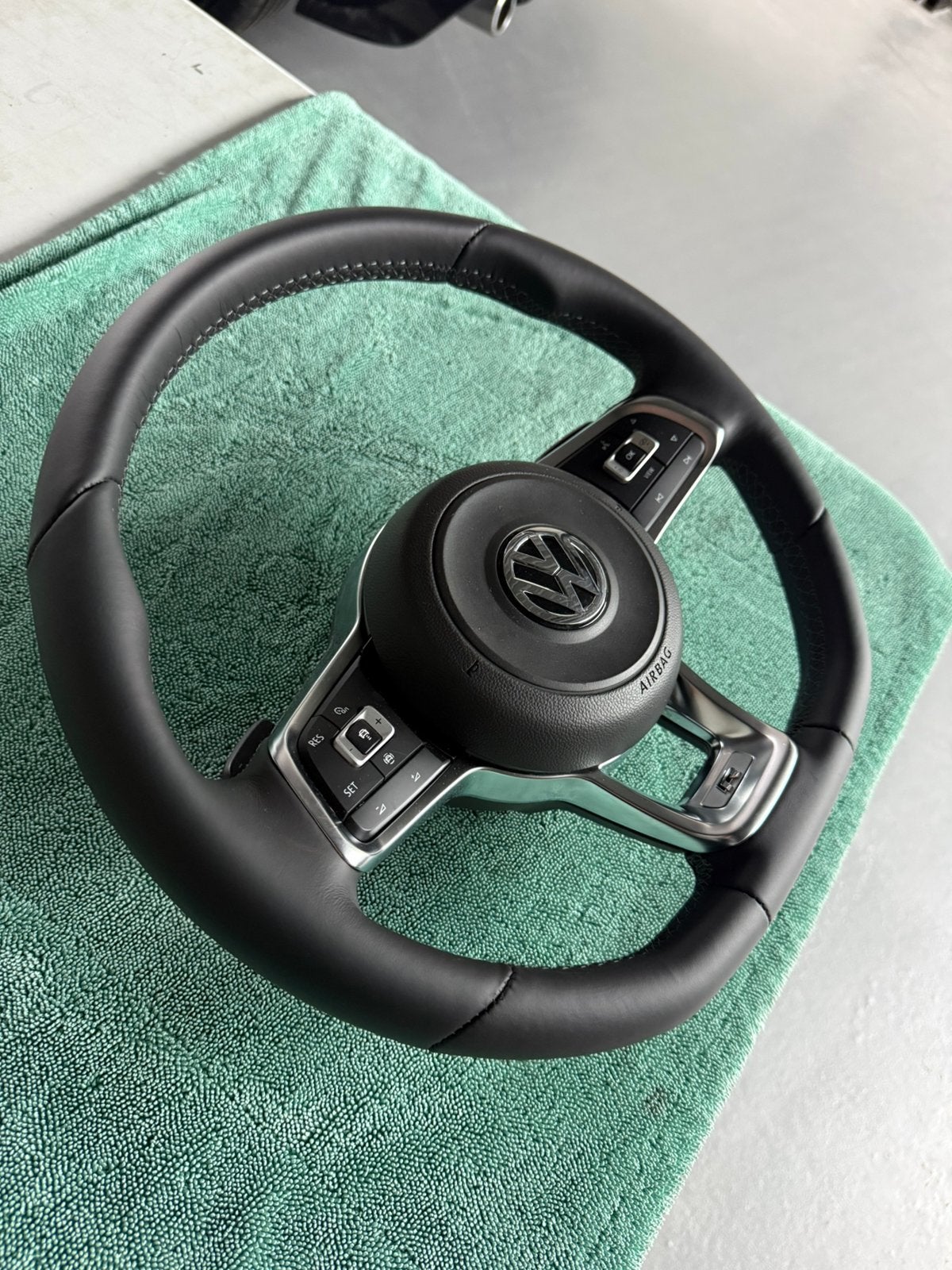 Volkswagen R R-line stuur flippers compleet ZGAN, Ophalen, Nieuw, Volkswagen