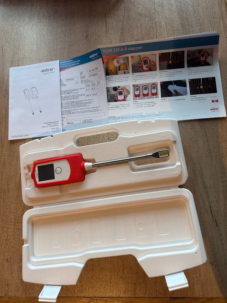Frituurvet meter Ebro 330FOM, Overige typen, Nieuw, Ophalen of Verzenden, Wit