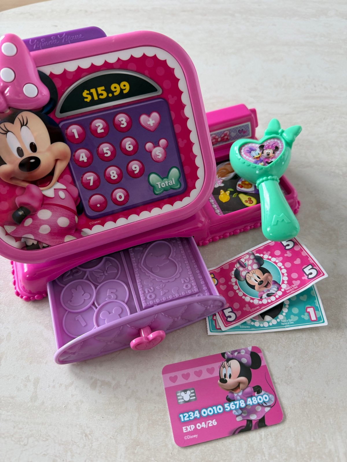 Minnie Mouse Kassa Speelgoed, Kinderen en Baby's, Ophalen of Verzenden, Nieuw, Meisje