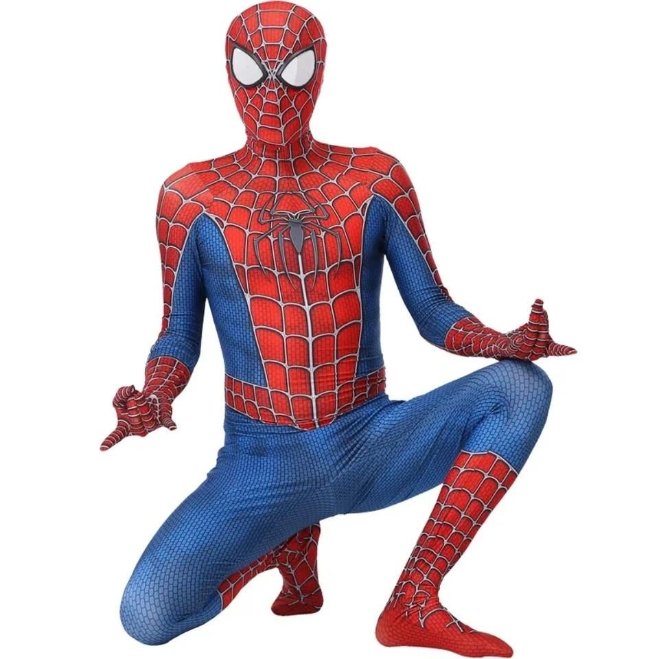 Spiderman kostuum mascotte, Ophalen, Verjaardag