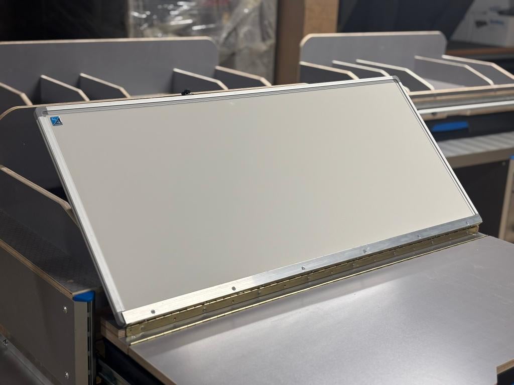 11x Whiteboard Softline dubbelzijdig 8mmm (925x410mm), Ophalen of Verzenden, Nieuw, Whiteboard