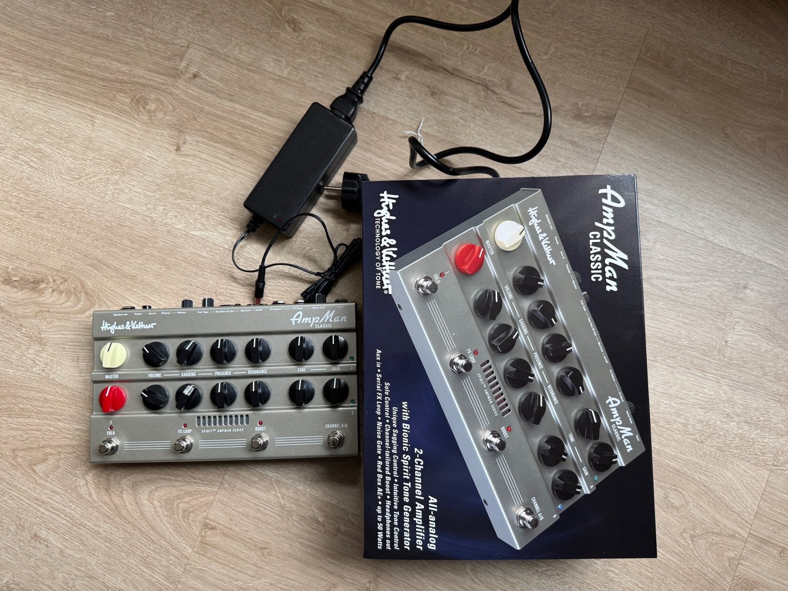 Hughes & Kettner AmpMan Classic Gitaarversterker, Verzenden, Zo goed als nieuw, Gitaar, Minder dan 50 watt