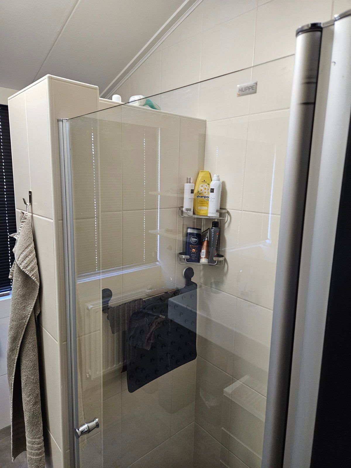 HÜPPE Douchedeur 80x190 cm, Huis en Inrichting, Ophalen, Gebruikt, Met douche