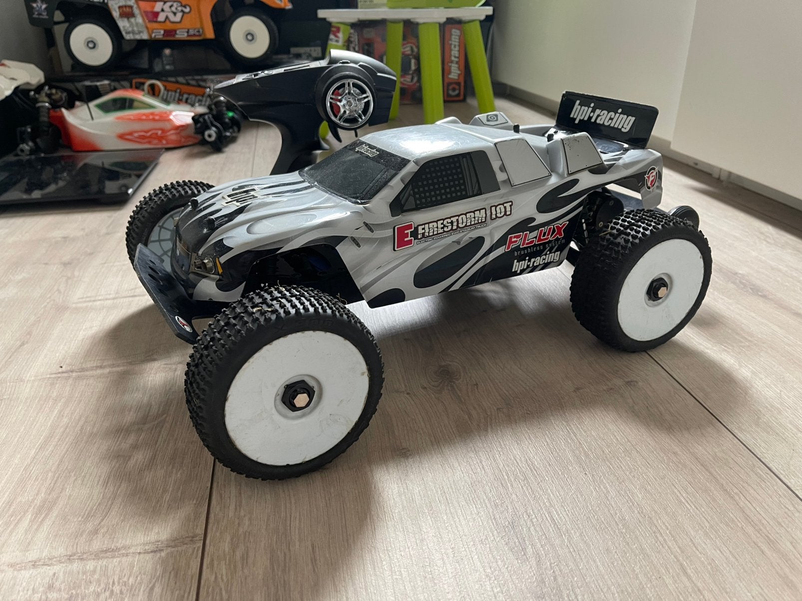 HPI Firestorm Flux 1/10 Brushless, Auto offroad, Zo goed als nieuw, Schaal 1:10, RTR (Ready to Run)