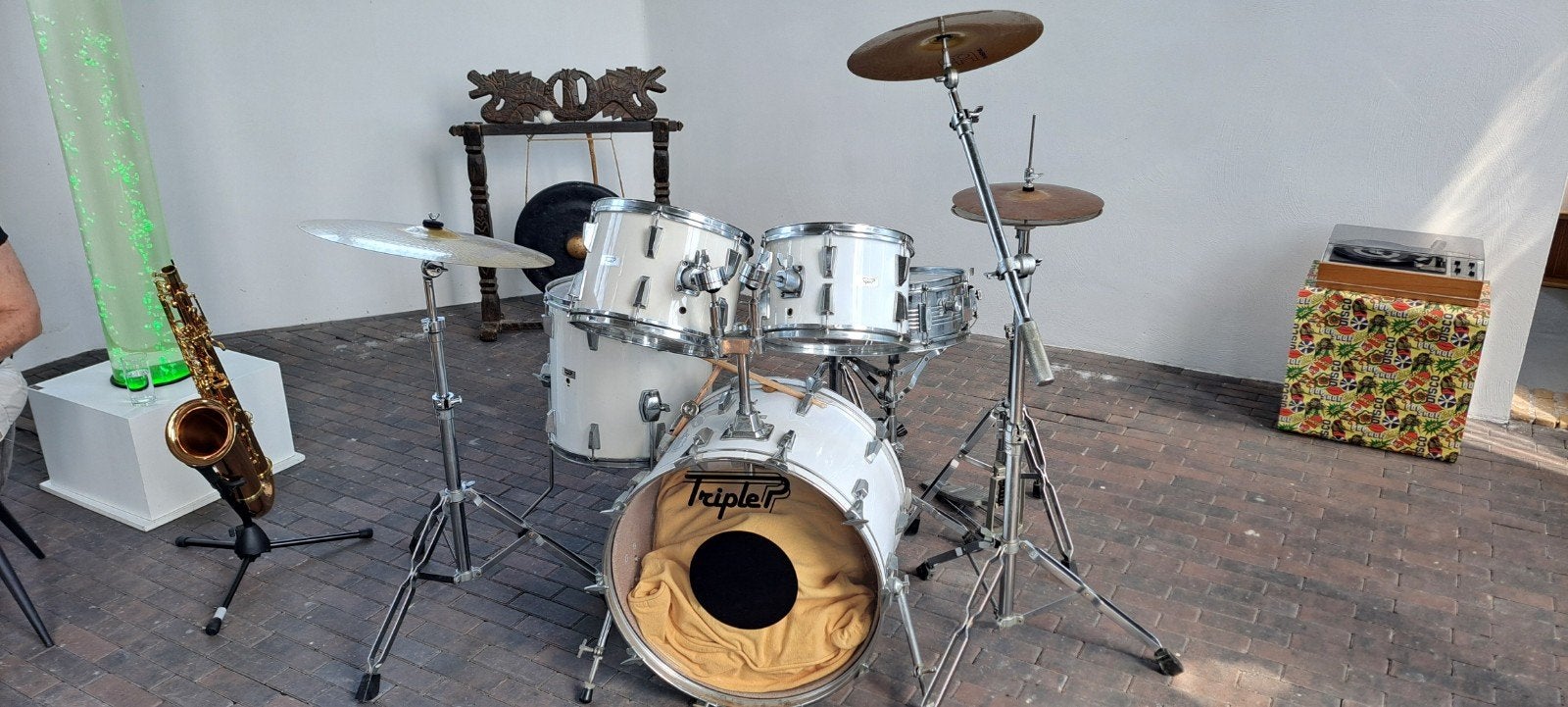 Triple P setje uit de jaren 80, Muziek en Instrumenten, Drumstellen en Slagwerk, Ophalen, Gebruikt, Overige merken