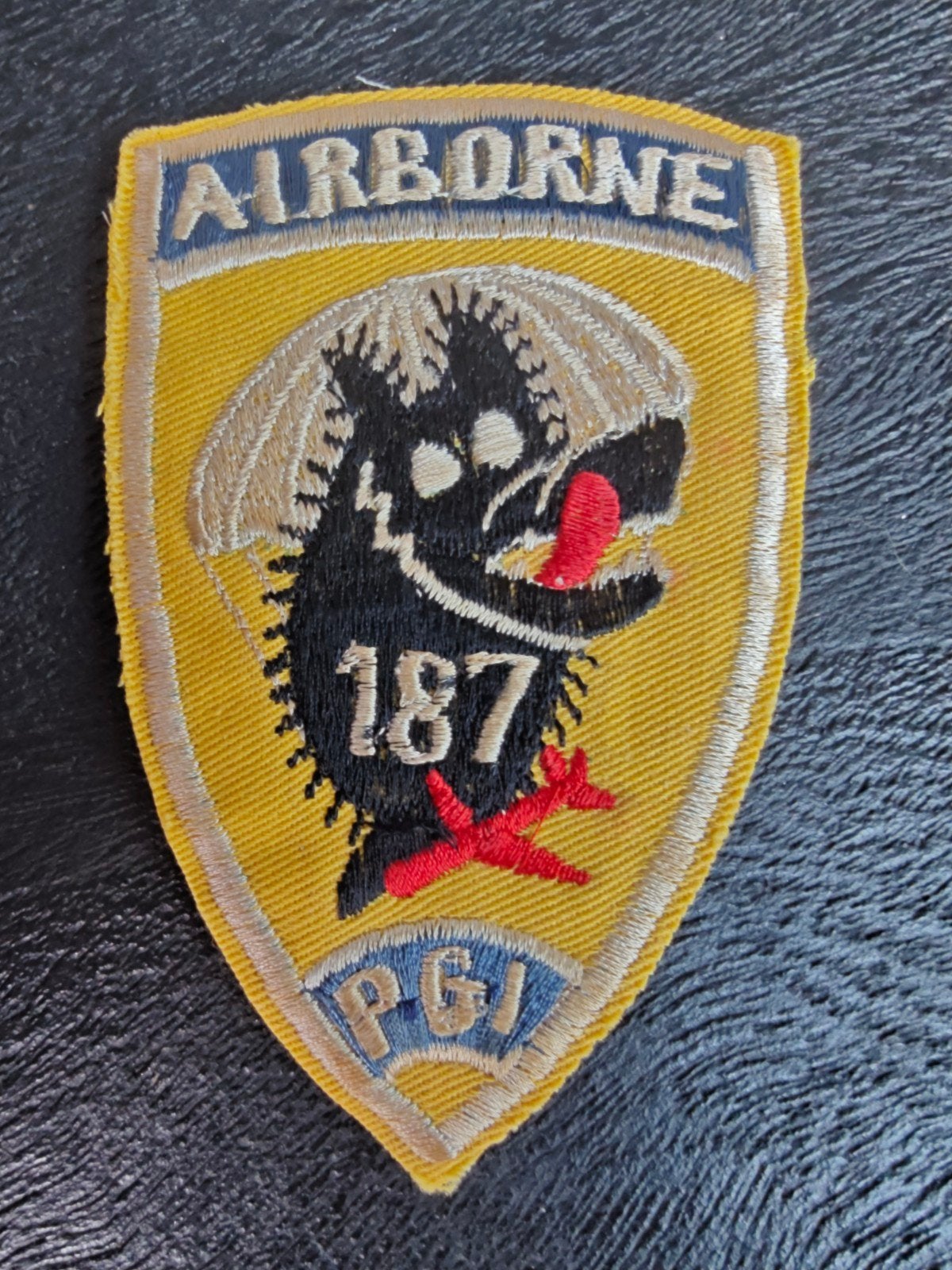 MILITARY PATCH  187TH AIRBORNE INFANTRY REGIMENT PARAGLIDER, Verzamelen, Militaria | Algemeen, Ophalen of Verzenden, Landmacht