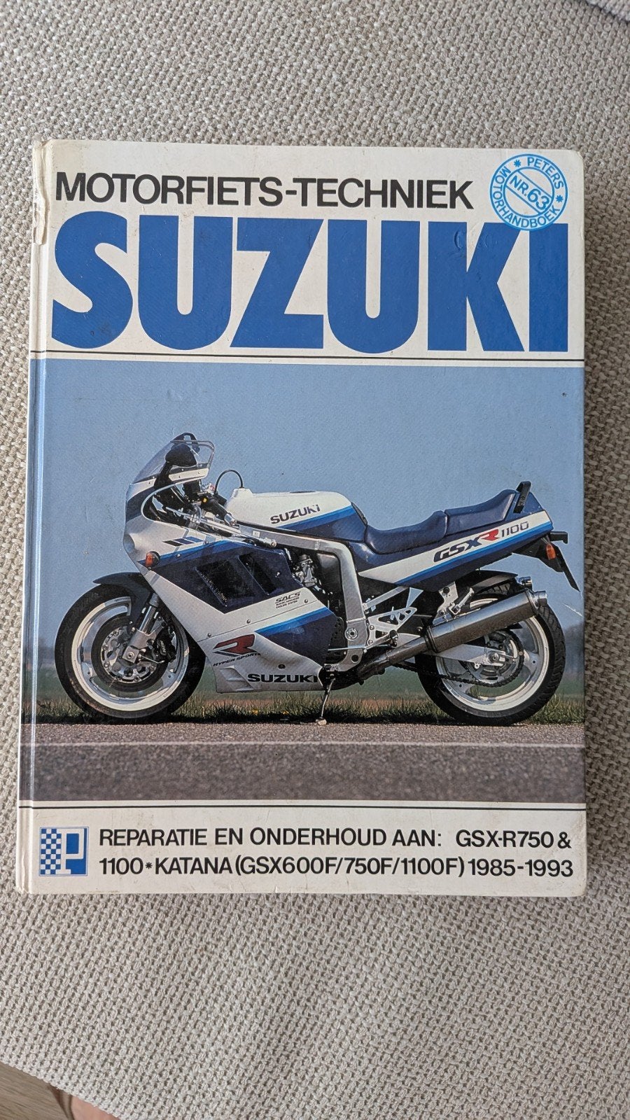 Werkplaatshandboek Suzuki GSX-R/Katana 1985-1993, Motoren, Handleidingen en Instructieboekjes, Ophalen of Verzenden