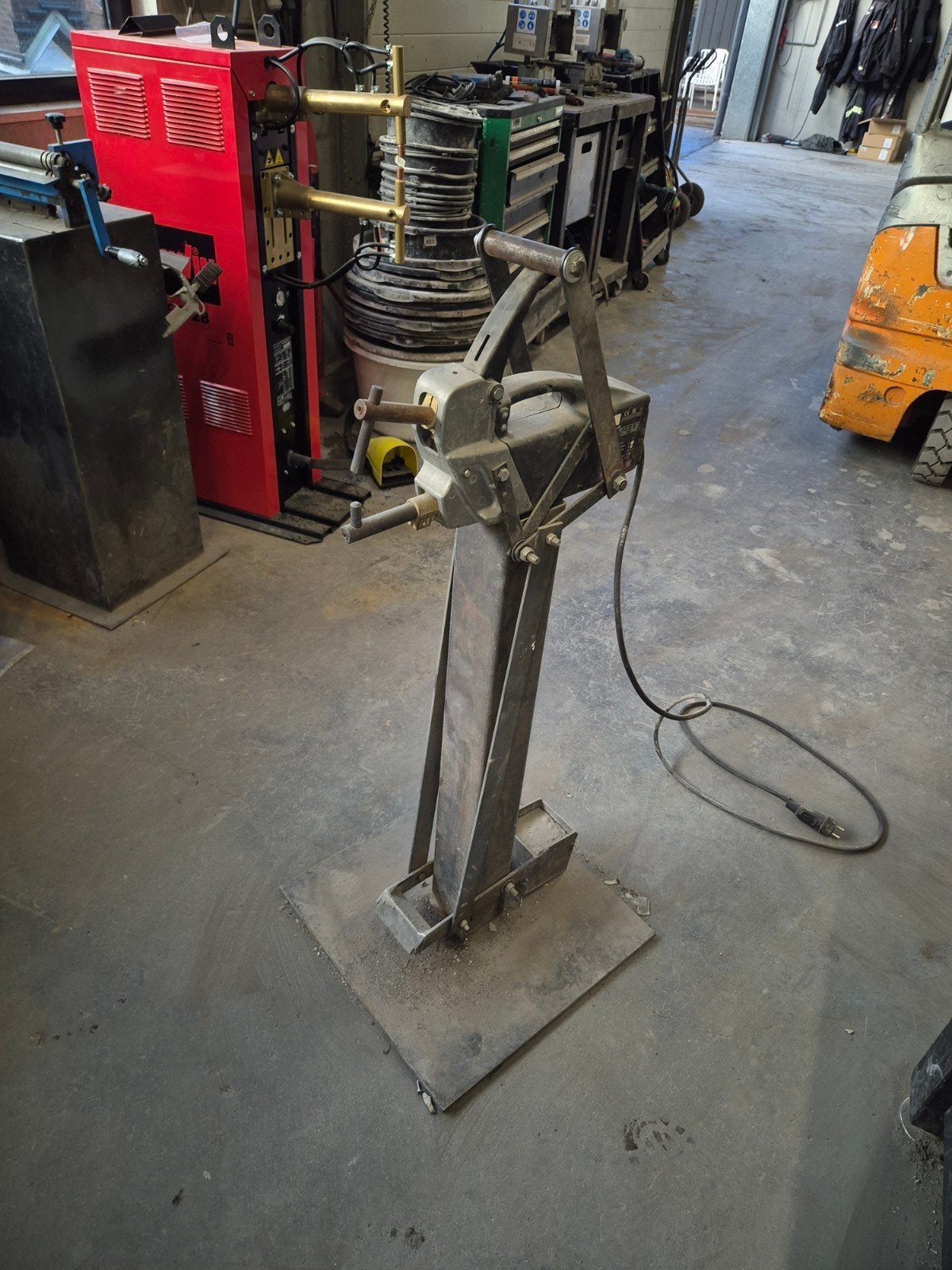 puntlasmachine met voetpedaal, Auto diversen, Ophalen of Verzenden, Gebruikt