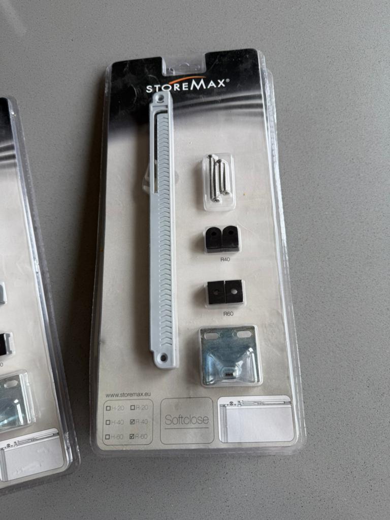 Storemax softclose systemen 3x, Ophalen of Verzenden, Nieuw, Overige materialen, 50 tot 100 mm