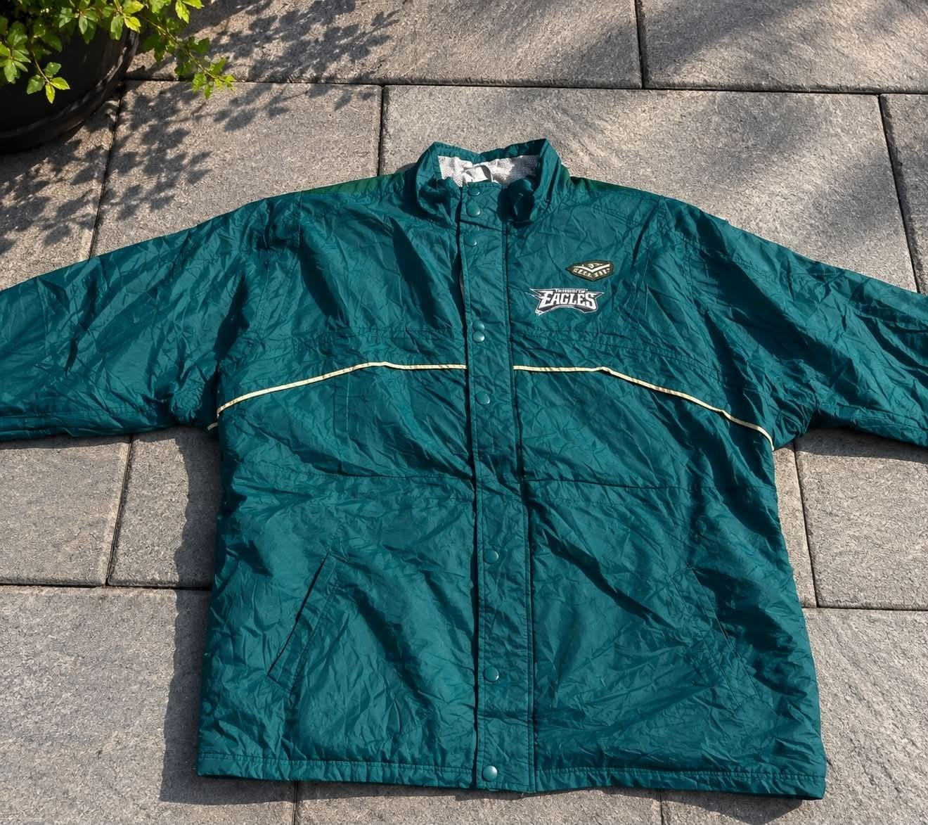 Vintage Philadelphia Eagles NFL jas - Jaren 90, NFL, Maat 56/58 (XL), Ophalen of Verzenden, Zo goed als nieuw