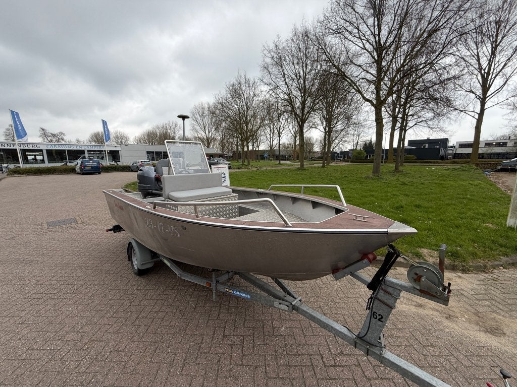 " Marcraft Lake Hunter 496 | Aluminium Visboot | Zelflozend", Watersport en Boten, Vis- en Consoleboten, Niet ingevuld, Gebruikt