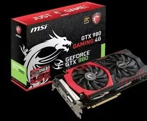 MSI GeForce GTX 980 GAMING 4G Videokaart, PCI-Express 3, Gebruikt, HDMI, Ophalen of Verzenden