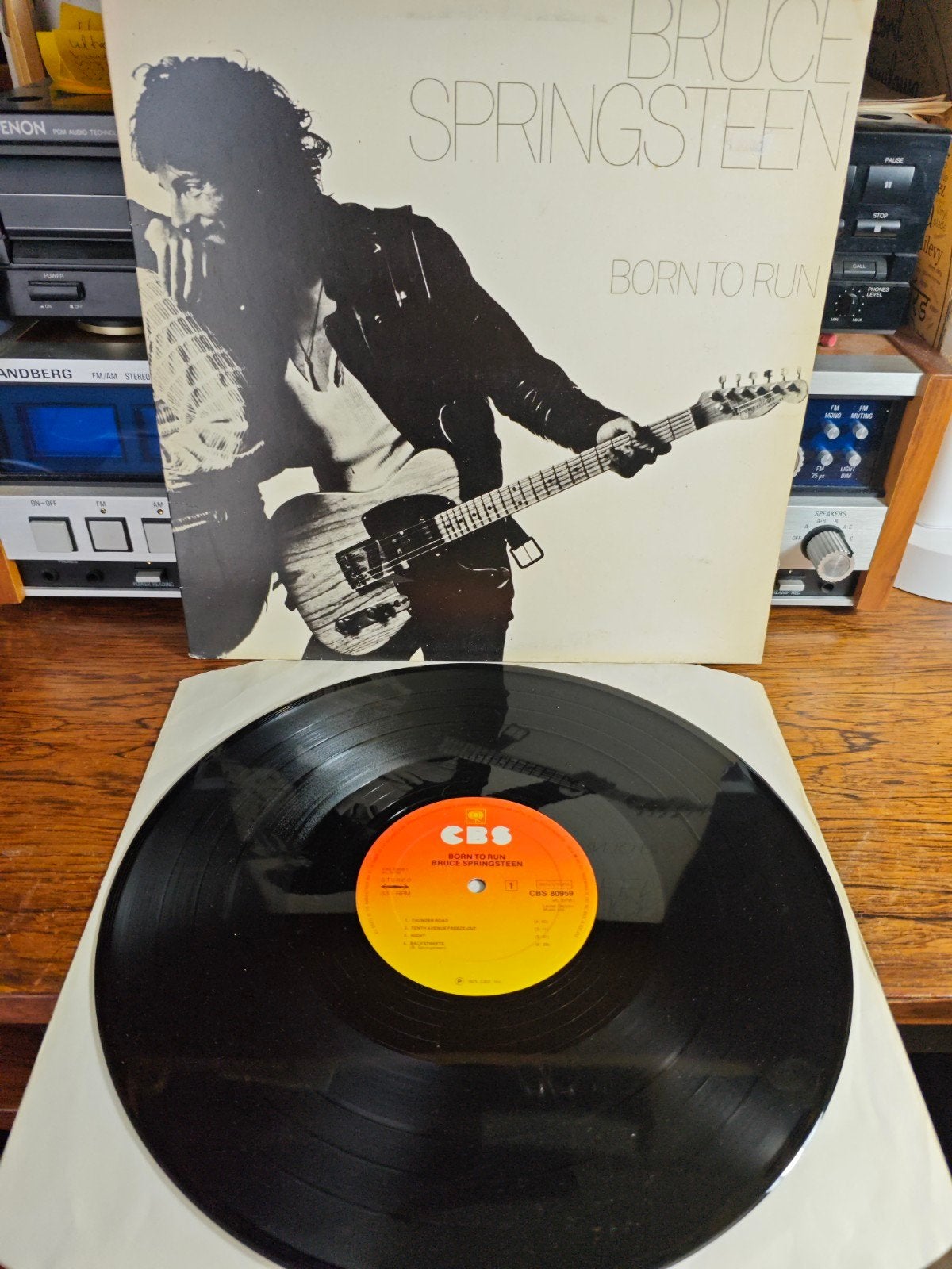 Bruce Springsteen - Born to Run LP (1975) - CBS Origineel, Gebruikt, Ophalen of Verzenden, 1970 - 1979, Poprock