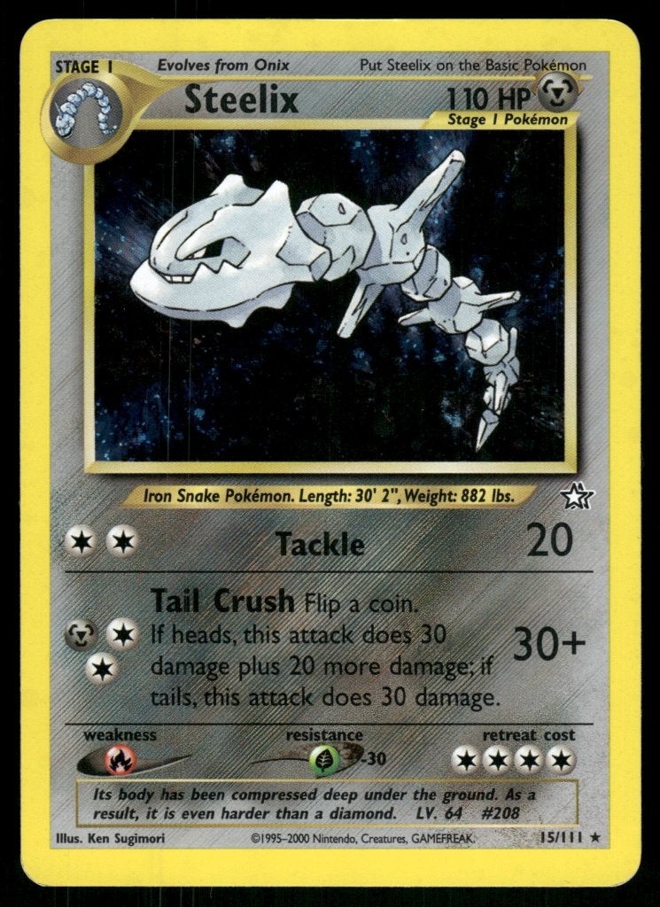 Steelix 15/111 - Neo Genesis (NM), Verzenden, Gebruikt
