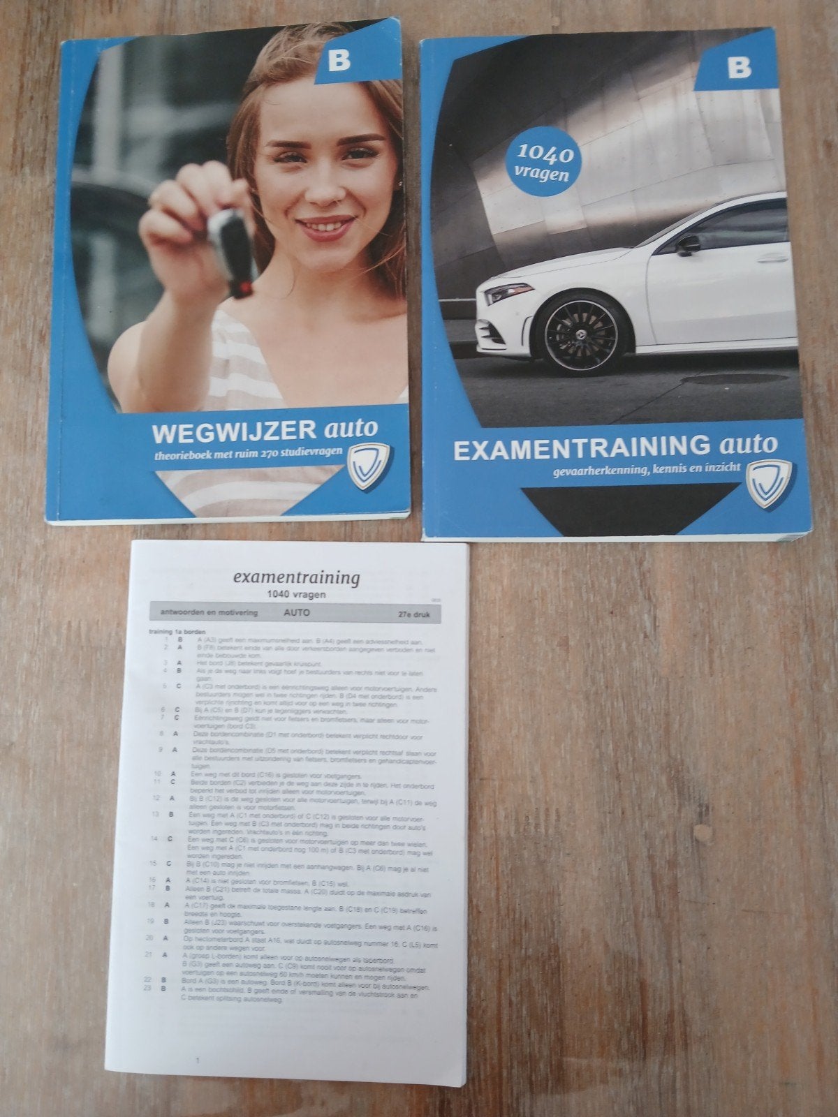 Wegwijzer Auto Theorieboek + Examentraining (B), Ophalen of Verzenden, Gelezen, Algemeen, Onbekend