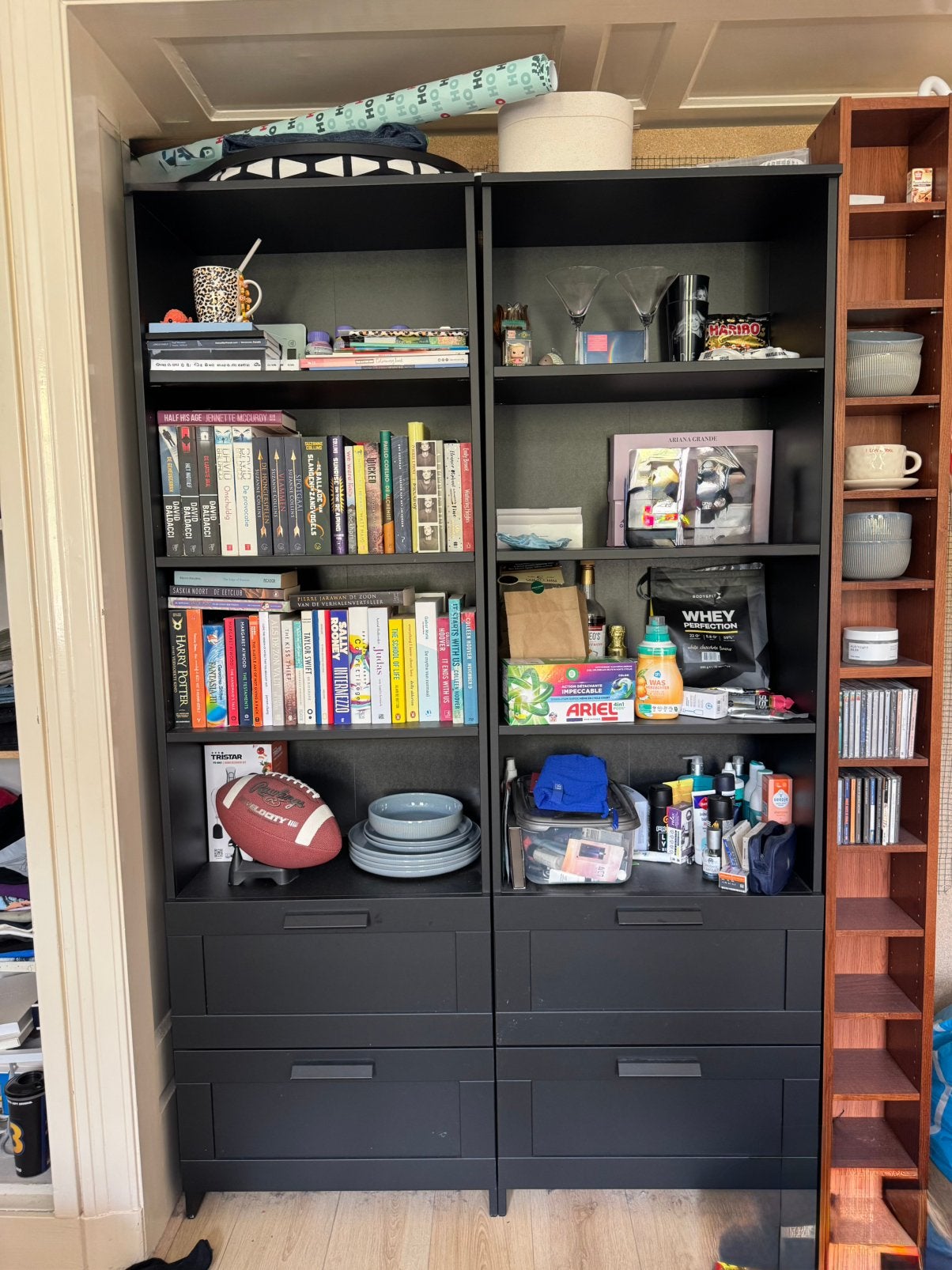 2 IKEA kasten BRIMNES, Huis en Inrichting, Kasten | Boekenkasten, Ophalen, 50 tot 100 cm, Zo goed als nieuw, Met lade(s)