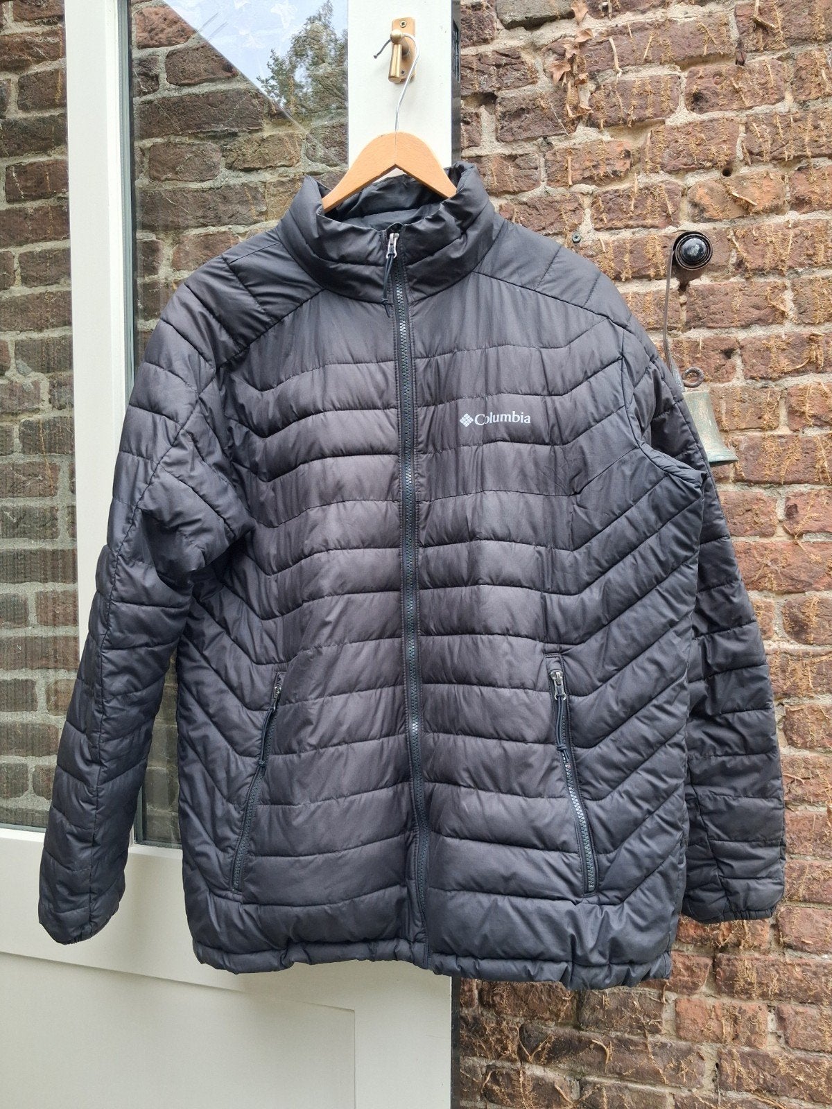 Columbia Omni-Heat Puffer Jas - Zwart, Maat L, Ophalen of Verzenden