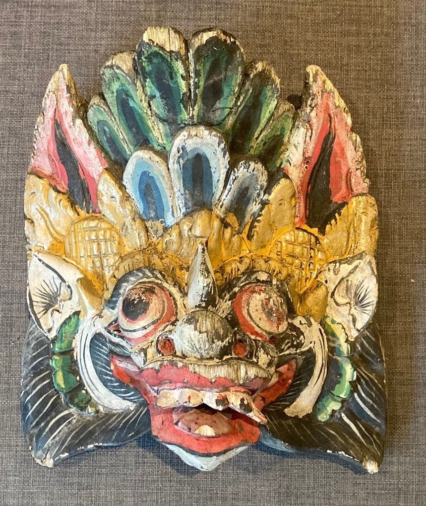 Balinees Barong-masker, Antiek en Kunst, Ophalen of Verzenden