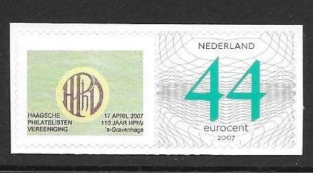 Persoonlijke zegel 0,44 Haagse Filatelie Ver., postfris, Ophalen of Verzenden, Postfris