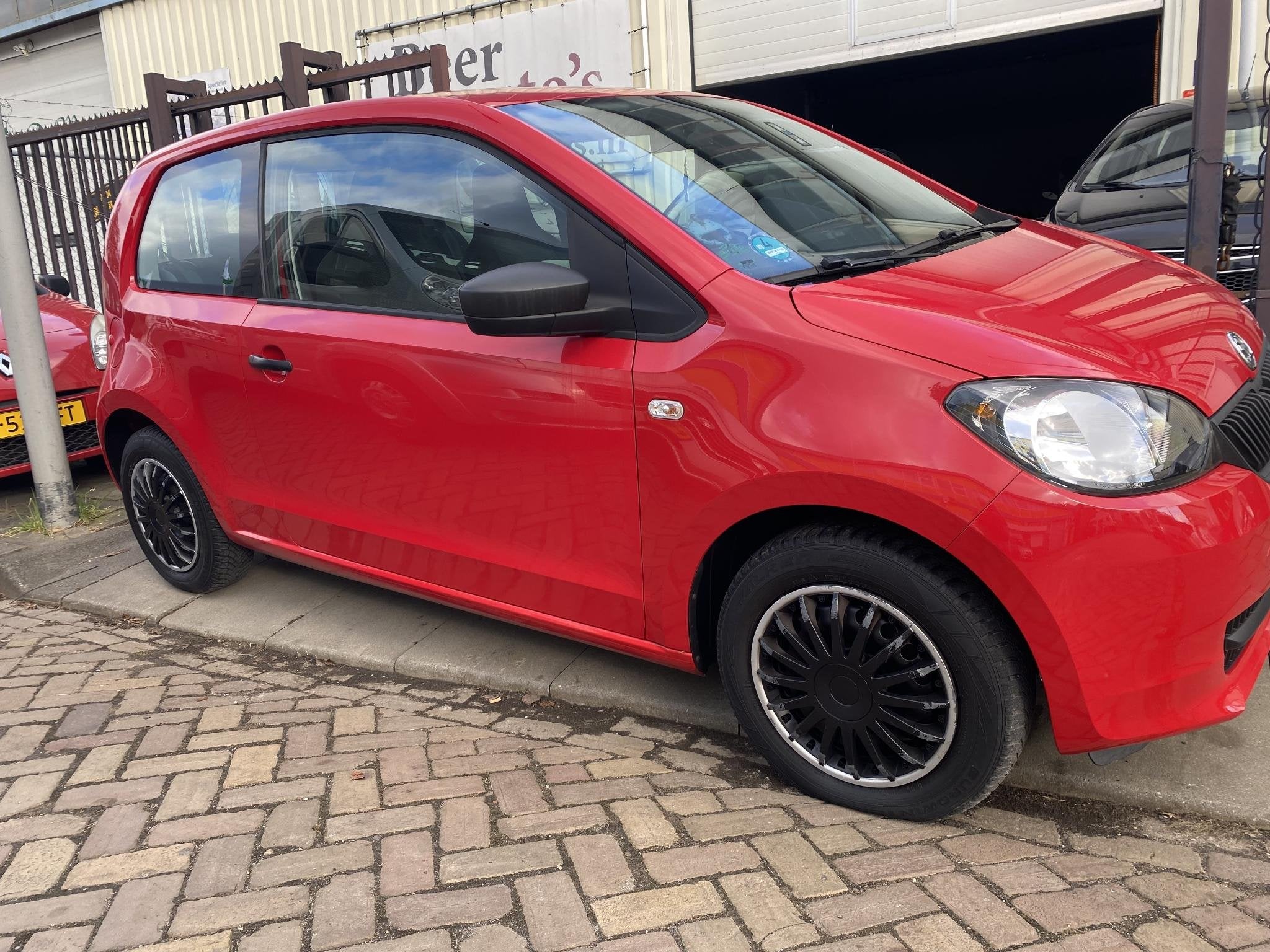Skoda Citigo 1.0 Greentech Arctic Air, Auto's, Voorwielaandrijving, Euro 5, Stof, Gebruikt