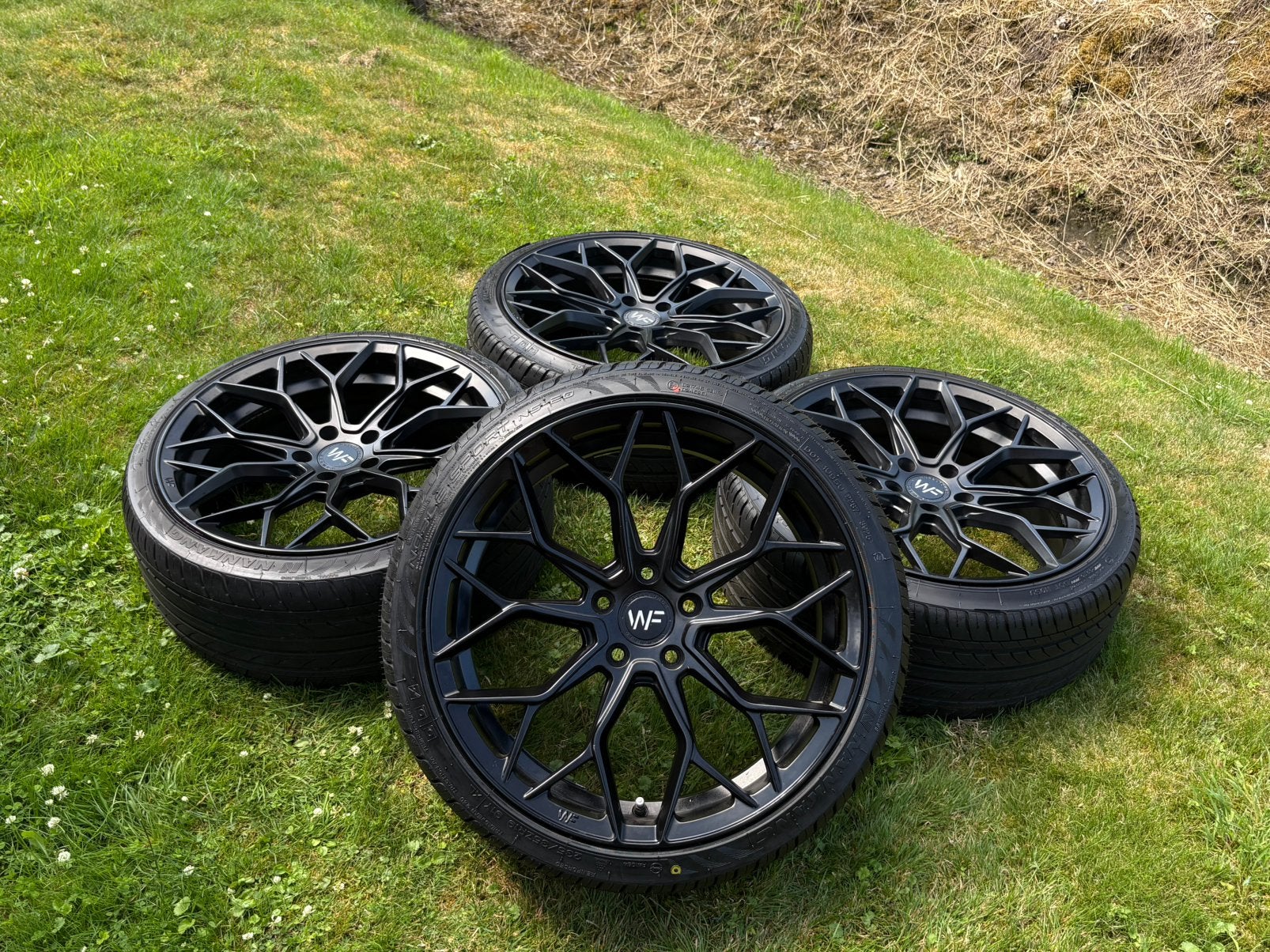 Dikke set Wheelforce SL.1-FF 19” 5x112, Auto-onderdelen, Banden en Velgen, Gebruikt, Banden en Velgen, 235 mm, Personenwagen
