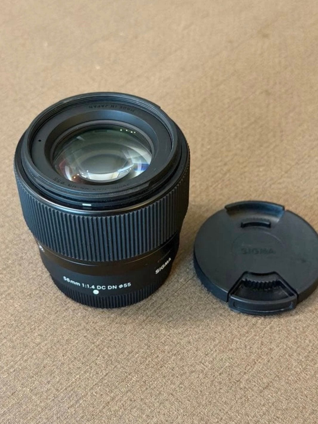 Sigma 56mm F1.4 DC DN Contemporary Lens voor Fuji X-mount, Sigma, Autofocus, Ophalen of Verzenden, Zo goed als nieuw