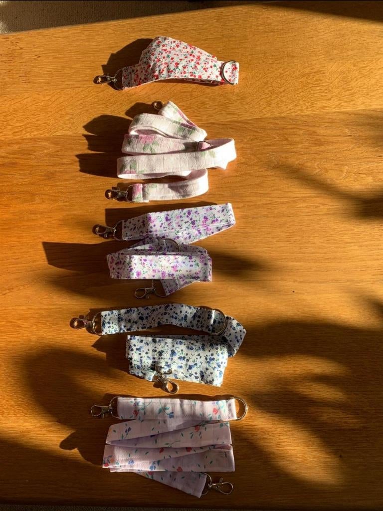 Unieke Stoffen Tasriem met Bloemenprint., Ophalen of Verzenden, Nieuw