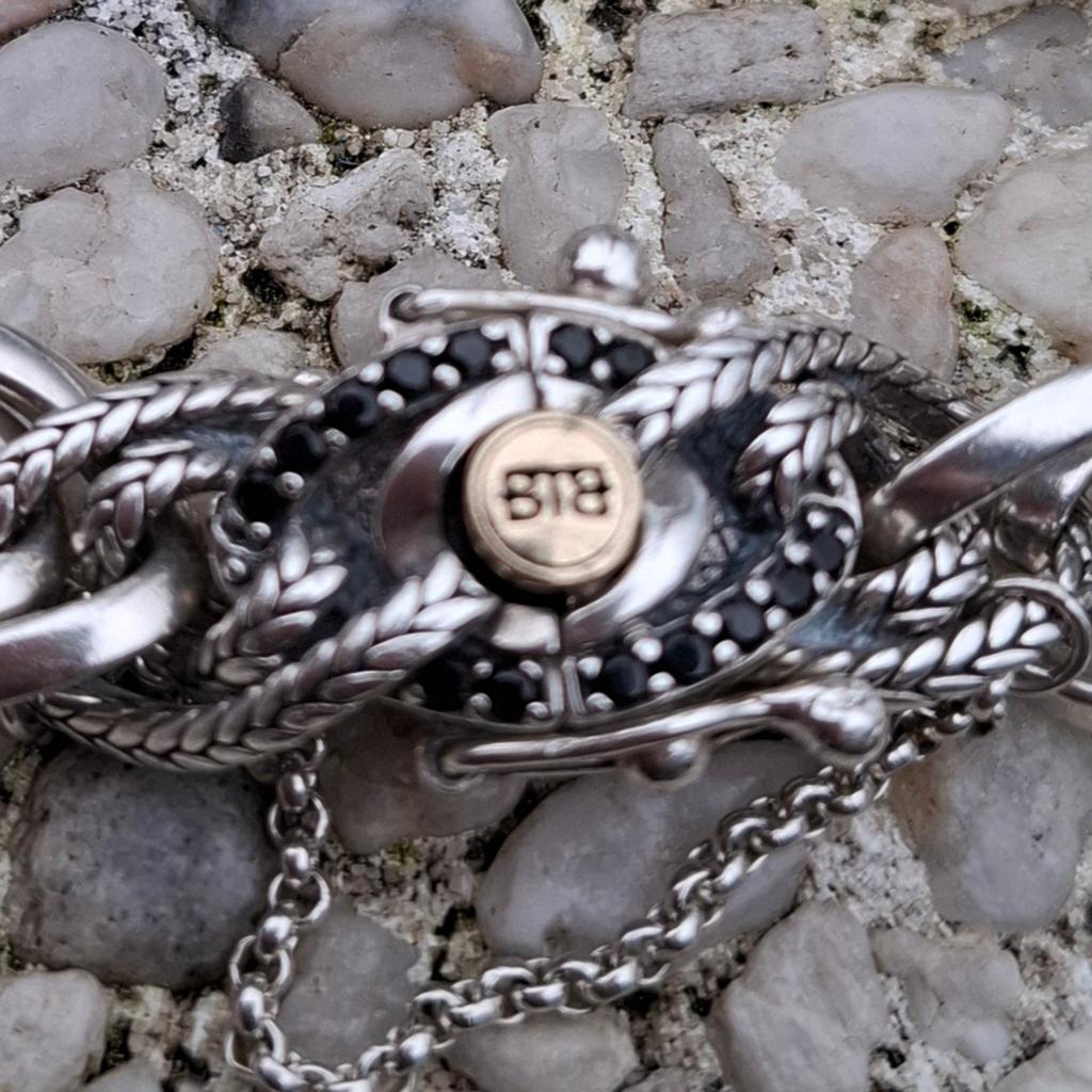 Buddha to budda armband      Limited Edition, Gebruikt, Ophalen of Verzenden, Met edelsteen, Zilver