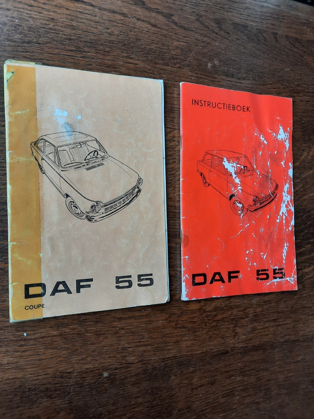 DAF 55 Coupe en sedan Instructieboekje, Ophalen of Verzenden