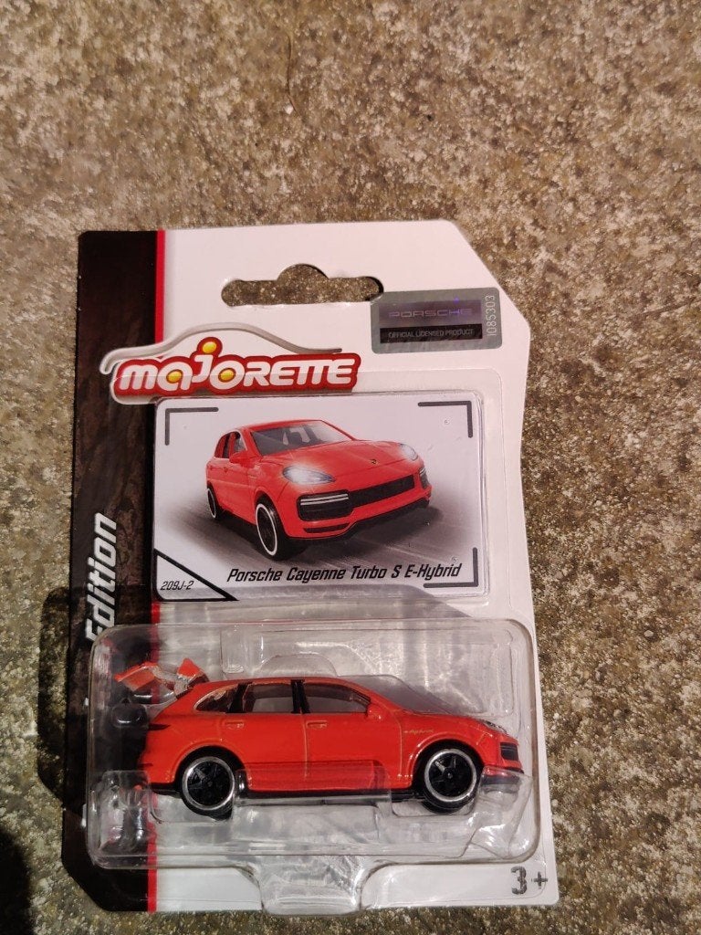 Majorette Porsche Cayenne Turbo S ORANJE, Hobby en Vrije tijd, Modelauto's | Overige schalen, Ophalen of Verzenden, Nieuw, Auto