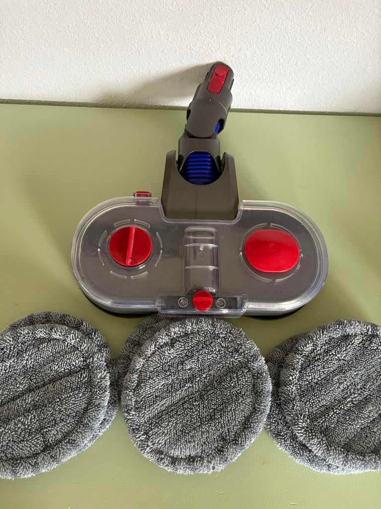 Dyson dweil met pads, Witgoed en Apparatuur, Stofzuigers, Zo goed als nieuw, Ophalen