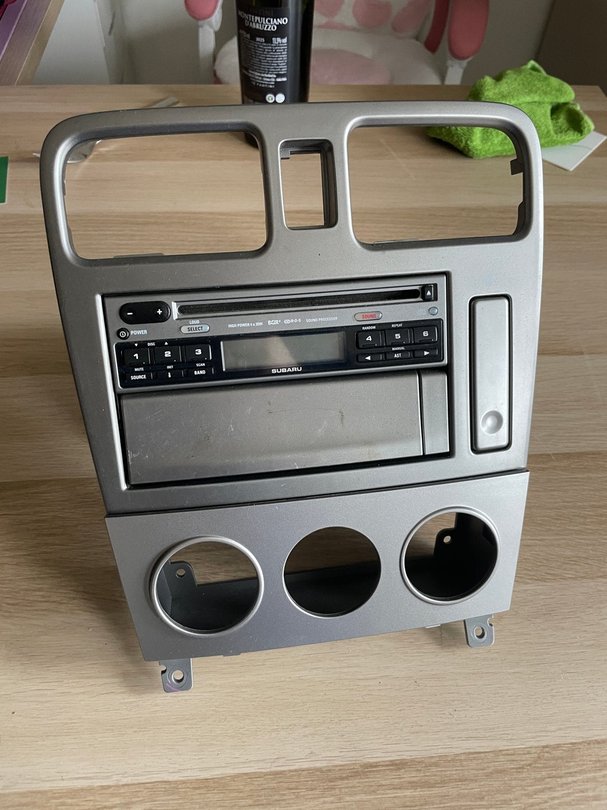 Originele Subaru Forester Radioconsole (ca. 2004), Ophalen of Verzenden, Gebruikt