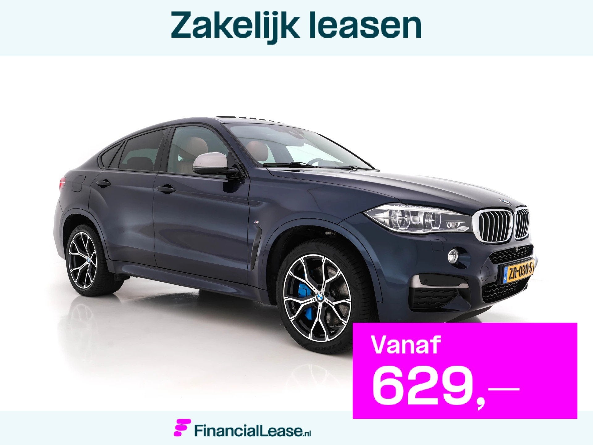 BMW X6 M50d M-Sportpack Aut. *PANO | LEATHER | FULL-LED | HA, Automaat, 15 km/l, Gebruikt, Euro 6