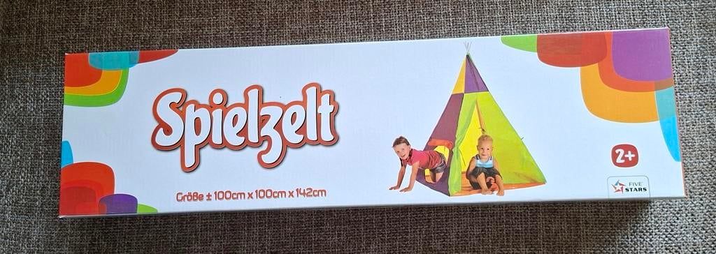 Indianen tent v.a. 2 jaar :NIEUW   afgeprijsd nu 7.50  euro, Ophalen of Verzenden
