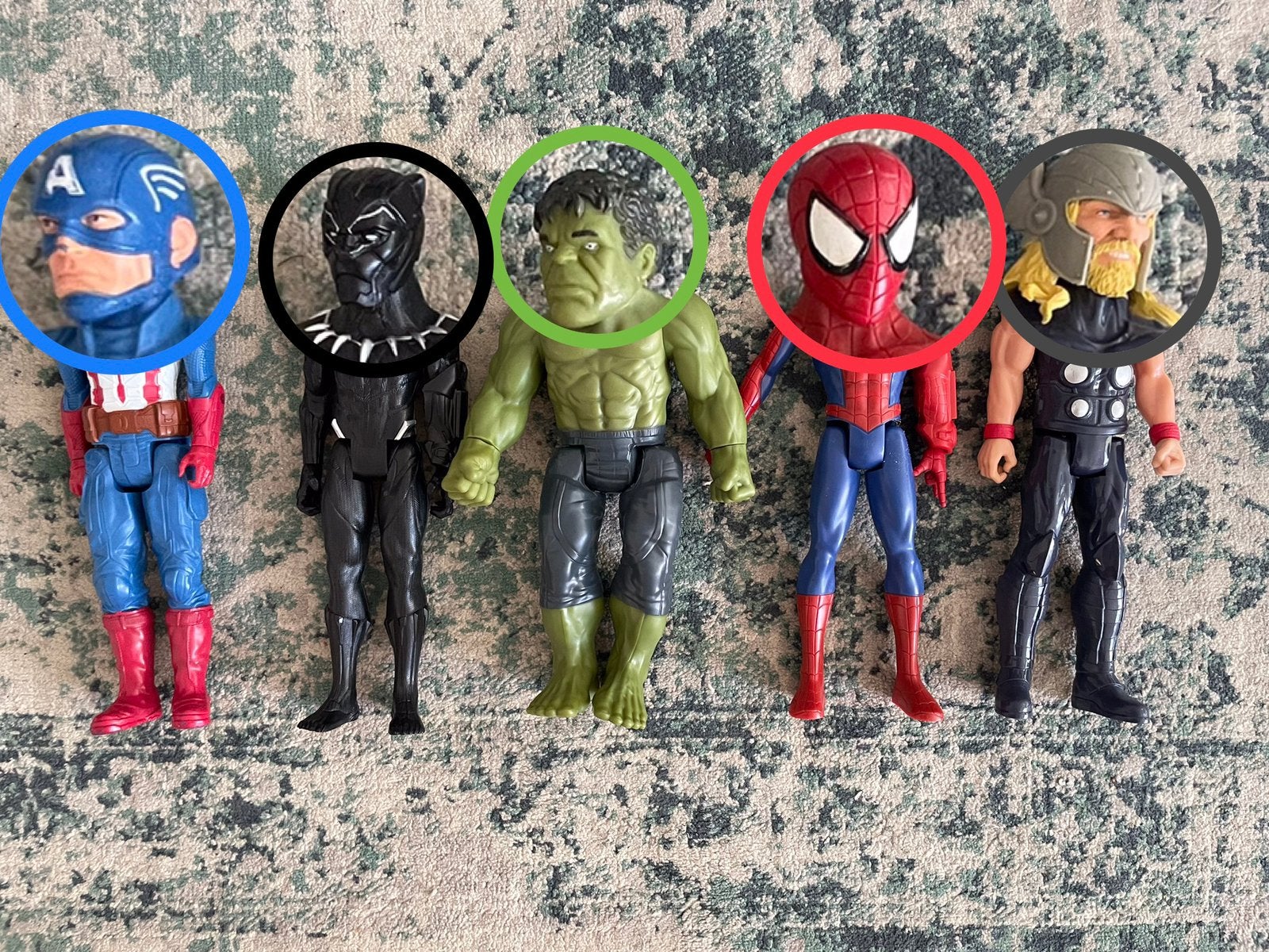 Marvel speelpoppen, Kinderen en Baby's, Ophalen of Verzenden, Gebruikt