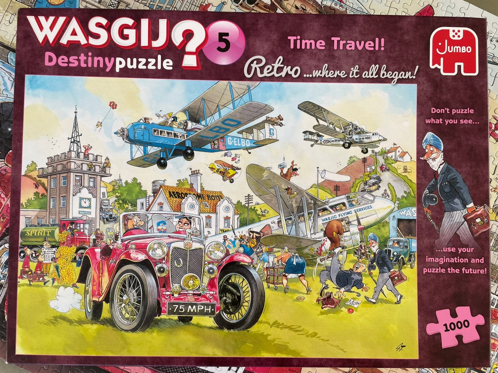 Puzzel Wasgij Destiny 5, Ophalen of Verzenden, 500 t/m 1500 stukjes, Zo goed als nieuw, Legpuzzel
