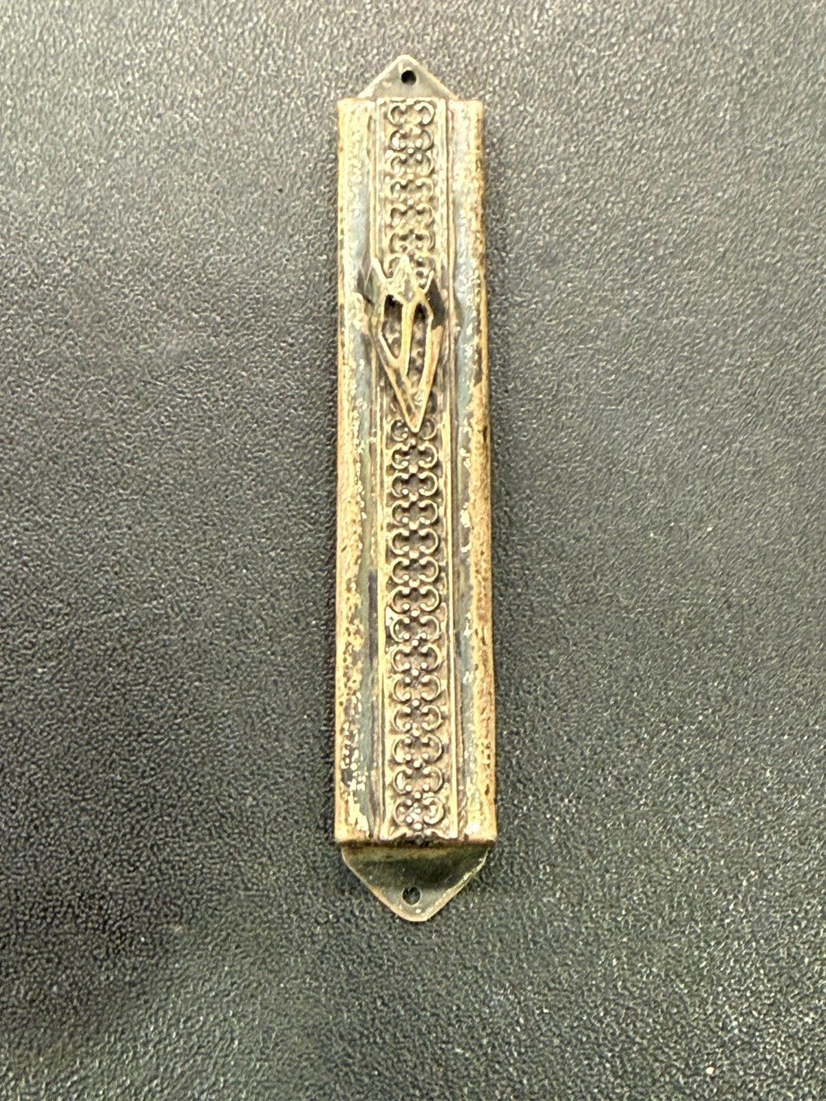 zilveren joodse mezuzah oorlogs zilver, Ophalen of Verzenden