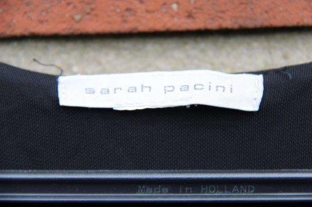 Ballonjurk zwart Sarah Pacini mt S OPRUIMING Vaste prijs, Kleding | Dames, Jurken, Sarah Pacini, Zwart, Ophalen of Verzenden, Knielengte