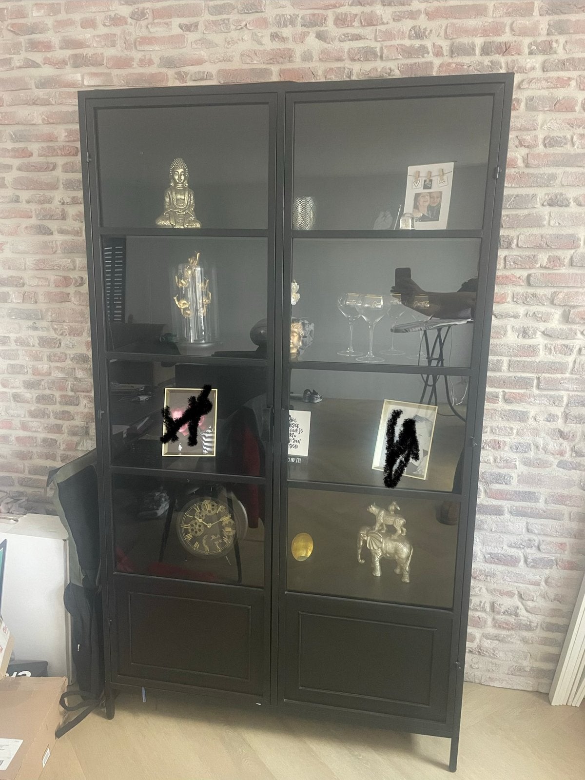 Woood kast Ronja XL, Ophalen, 50 tot 100 cm, Zo goed als nieuw, Metaal
