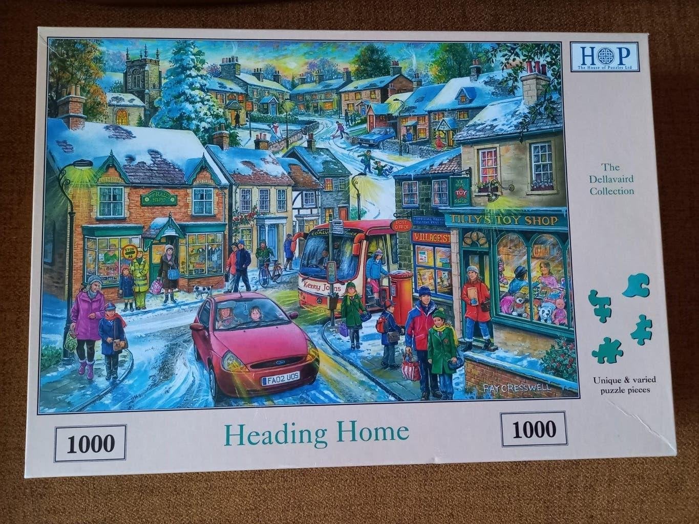 Legpuzzel HOP: Heading Home, Ophalen of Verzenden, 500 t/m 1500 stukjes, Zo goed als nieuw, Legpuzzel