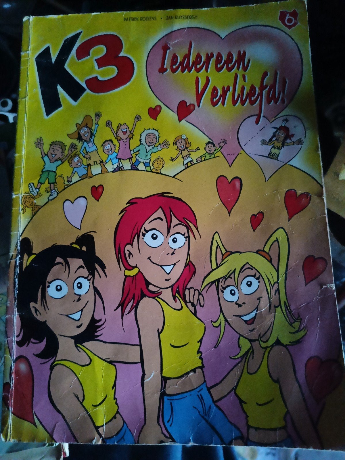 K3 Iedereen Verliefd! Stripboek - Goede Staat, Eén stripboek, Ophalen, Gelezen
