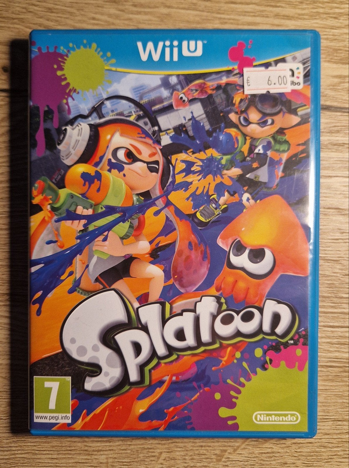 Splatoon Wii U PAL Compleet, Avontuur en Actie, 1 speler, Ophalen of Verzenden, Zo goed als nieuw