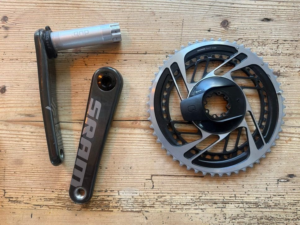SRAM Red AXS Powermeter crankstel, Fietsen en Brommers, Fietsonderdelen, Crankstel of Pedalen, Gebruikt, Ophalen of Verzenden