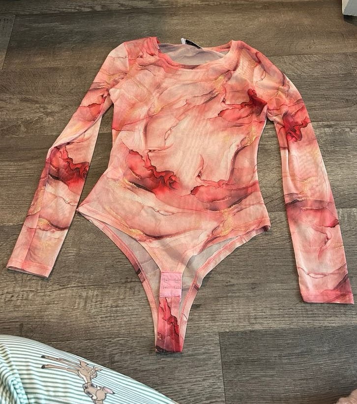 By Swan body roze glitter, maat S, Kleding | Dames, Ophalen of Verzenden, Nieuw, Maat 36 (S), Roze