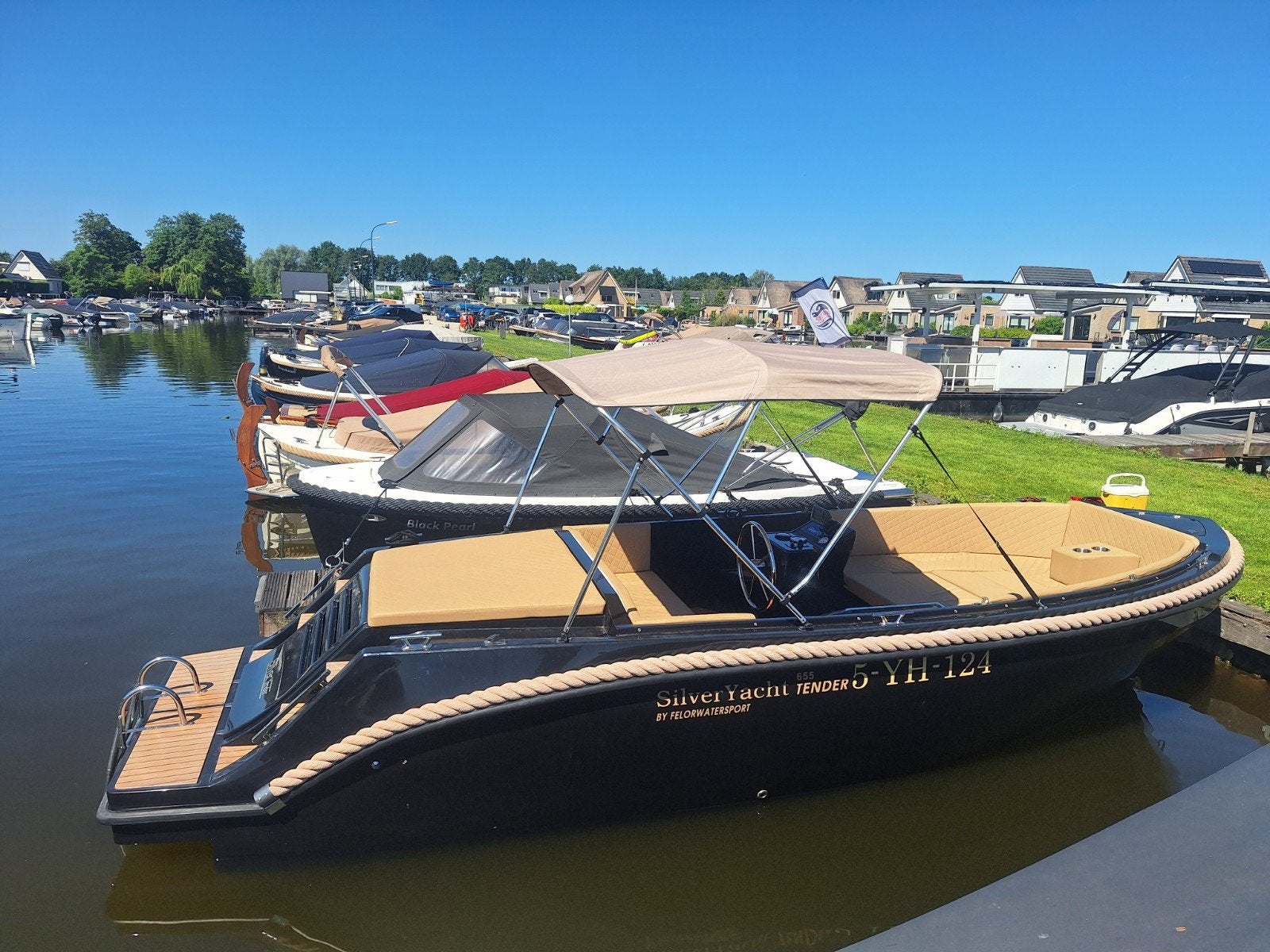 Zilver Yacht 655 tender, Watersport en Boten, 60 pk, Tender, Ophalen of Verzenden, Rondzit
