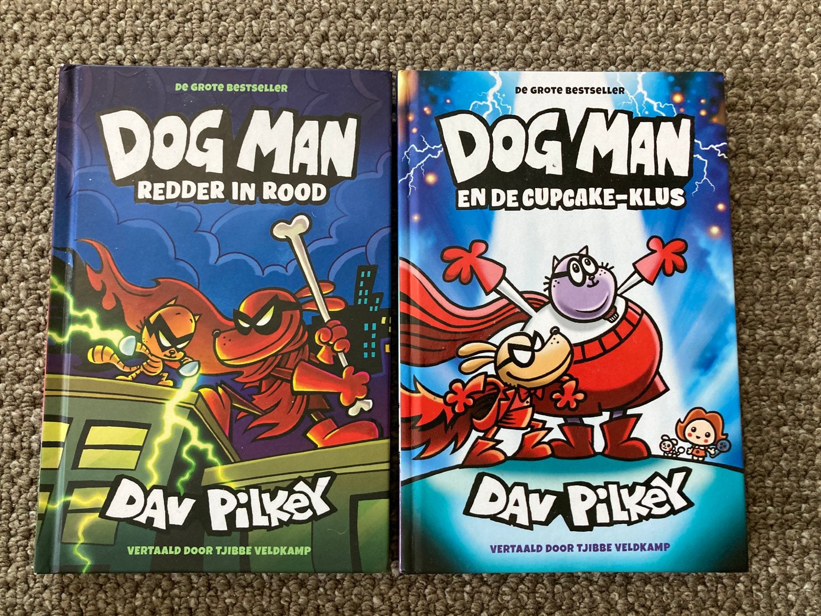 2x Dogman boeken ZGAN, Ophalen of Verzenden, Zo goed als nieuw, Verhalen