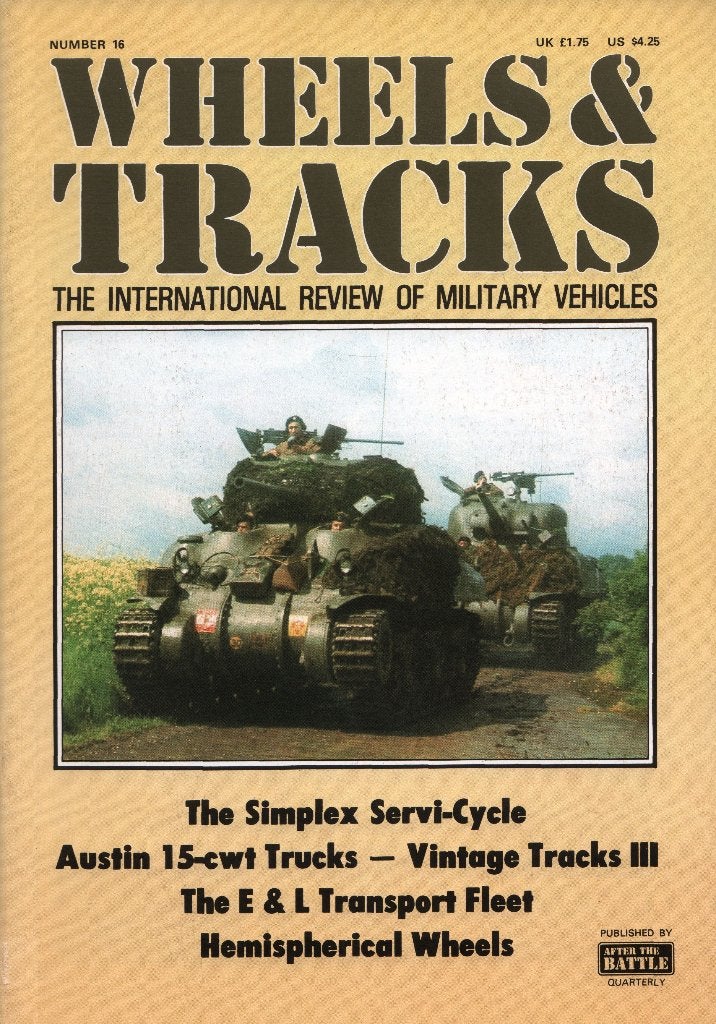 WHEELS & TRACKS magazine No 16 Austin 15-cwt Truck, Ophalen of Verzenden, Voor 1940, Zo goed als nieuw, Landmacht