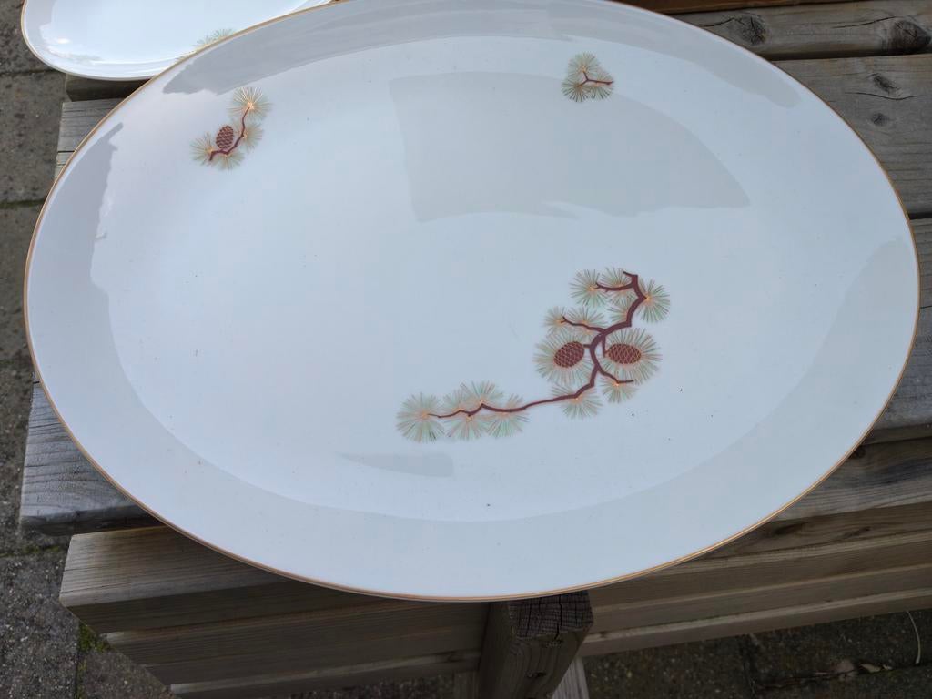 97-delig Japans porseleinen diner servies van Fukagawa Arita, Antiek en Kunst, Ophalen of Verzenden